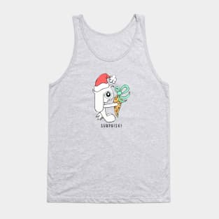 Surprise Christmas Gift from Lop Eared Bunny Tank Top